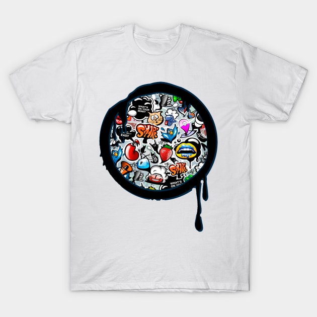 GRAFFITI FUN 3 T-Shirt by MARK ASHKENAZI